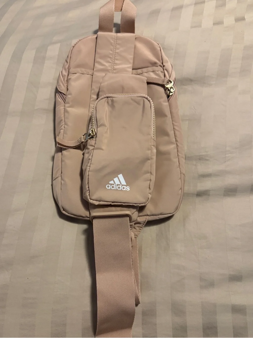 adidas Small Backpack in Blush Pink - Picture 2 of 3